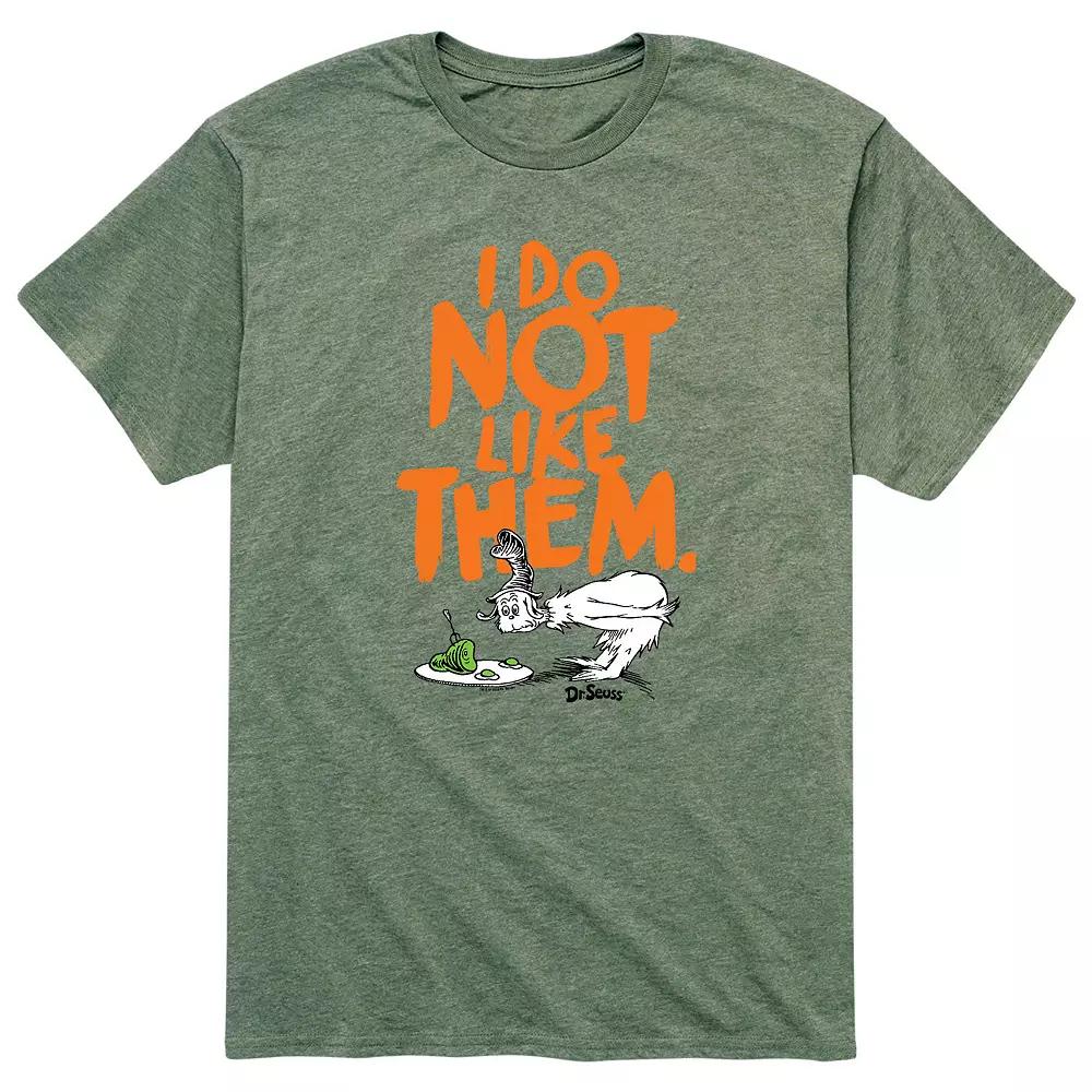 Men's Dr. Seuss I Do Not Like Them Tee,  Product Image