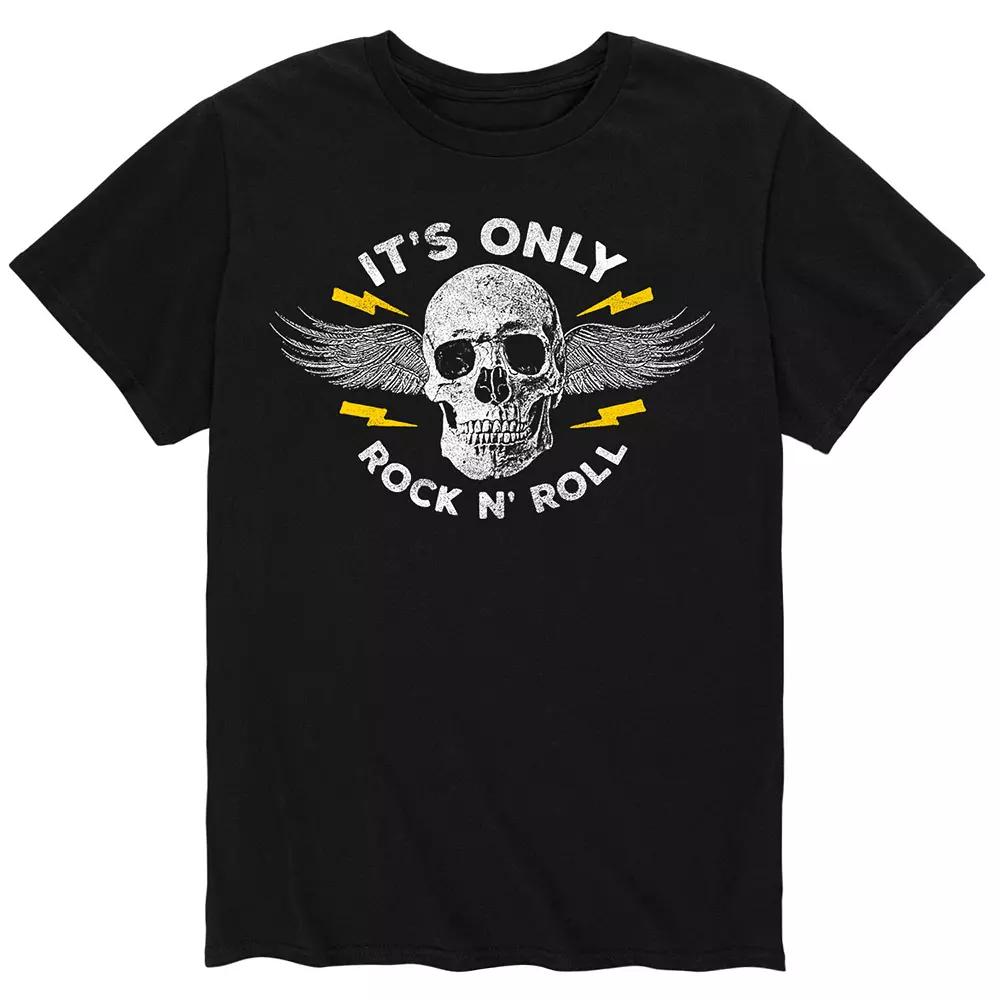 Men's Its Only Rock N Roll Tee,  Product Image