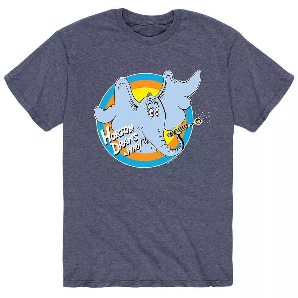 Men's Dr. Suess Horton Draws Tee,  Product Image