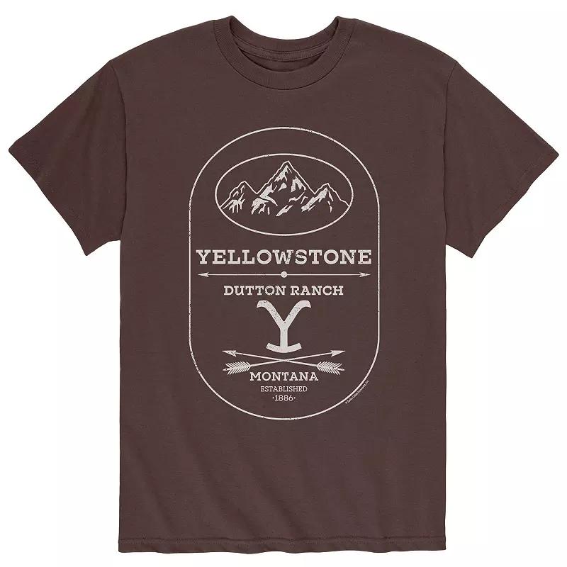 Men's Yellowstone Stone Dutton Tee,  Product Image