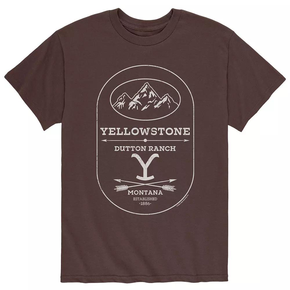 Men's Yellowstone Stone Dutton Tee,  Product Image