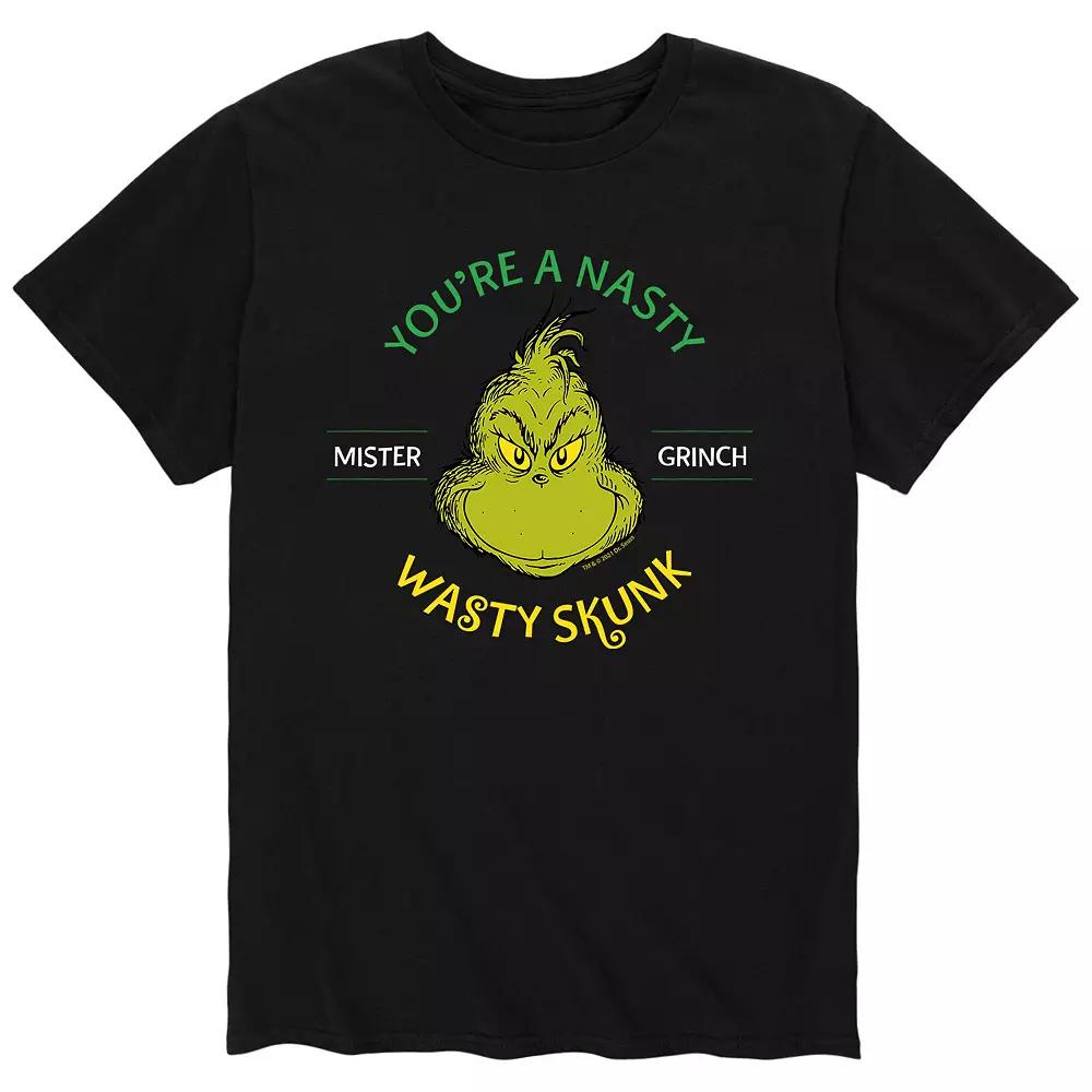 Men's Dr. Seuss The Grinch "You're A Nasty Wasty Skunk" Tee,  Product Image