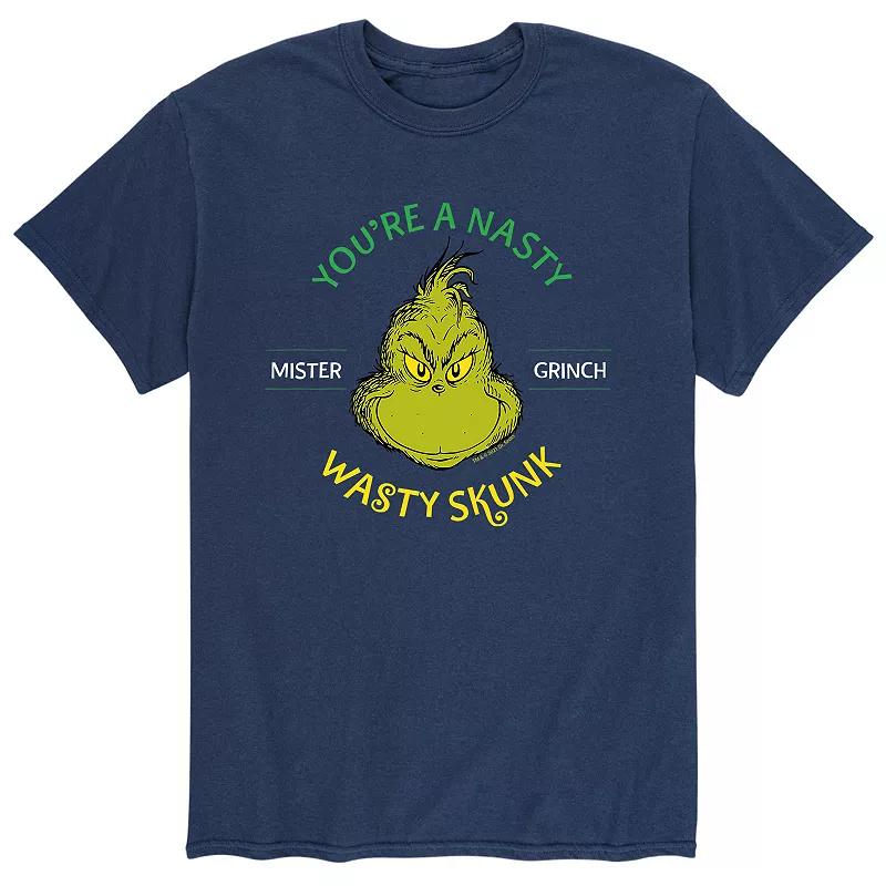 Men's Dr. Seuss The Grinch "You're A Nasty Wasty Skunk" Tee,  Product Image