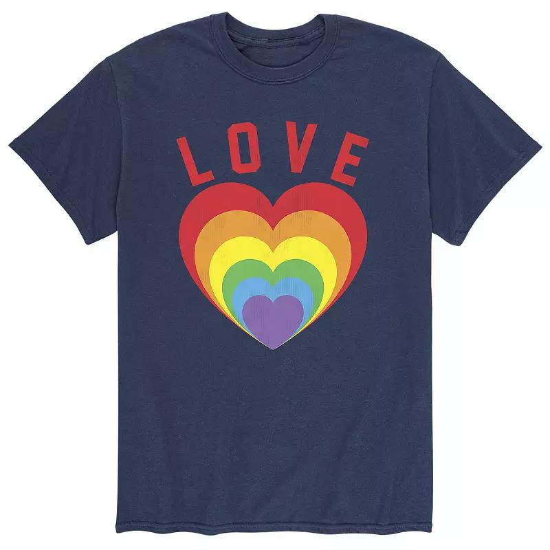 Men's Love Hearts Tee,  Product Image