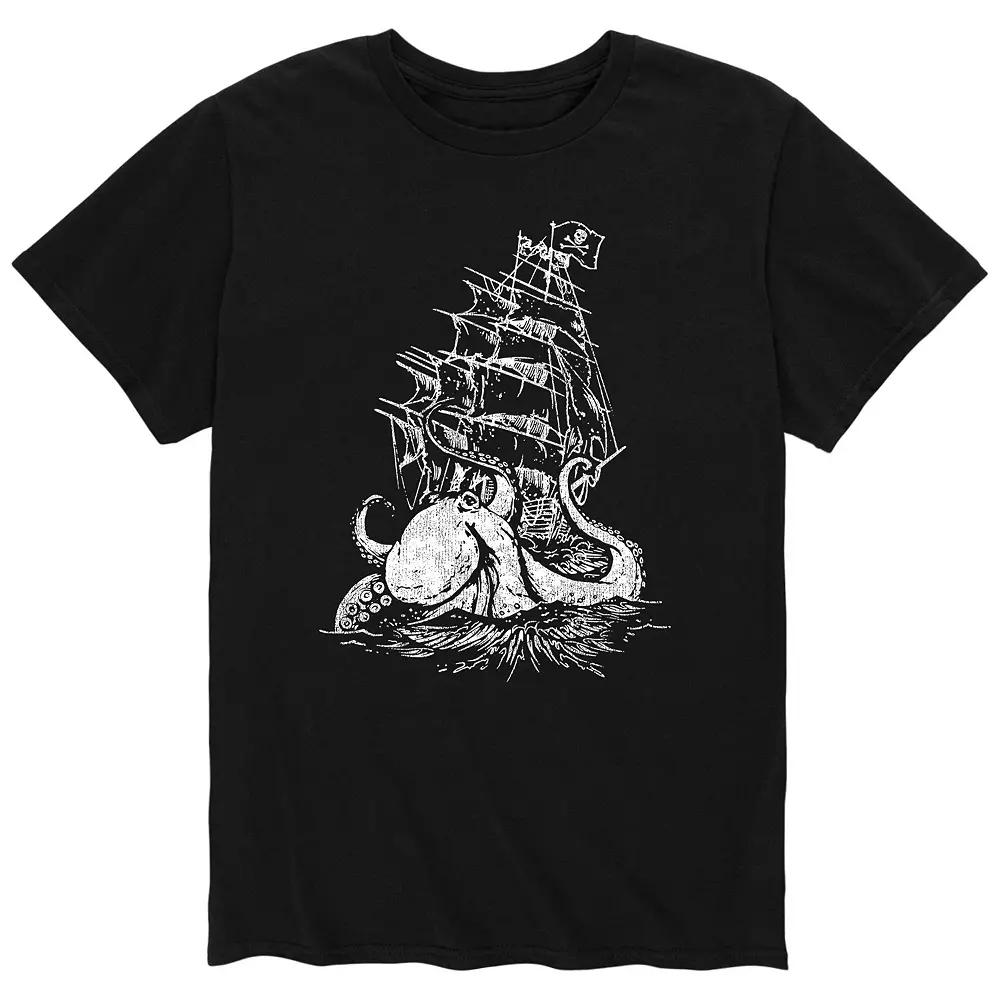Men's Kraken Ship Tee,  Product Image
