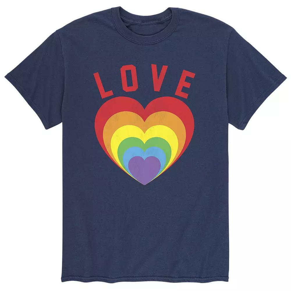 Men's Love Hearts Tee,  Product Image