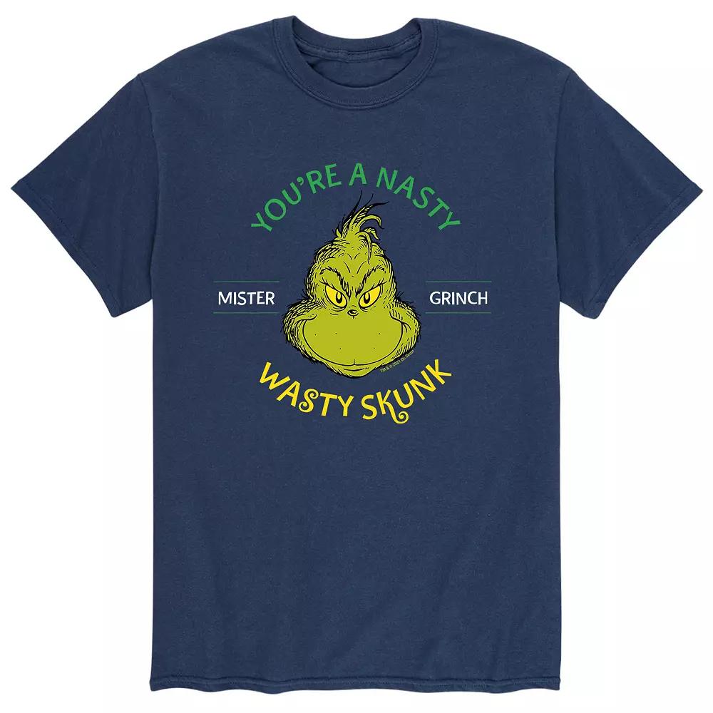 Men's Dr. Seuss The Grinch "You're A Nasty Wasty Skunk" Tee,  Product Image