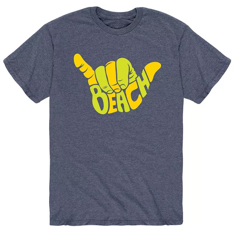 Men's Beach Aloha Hand Gesture Tee,  Product Image