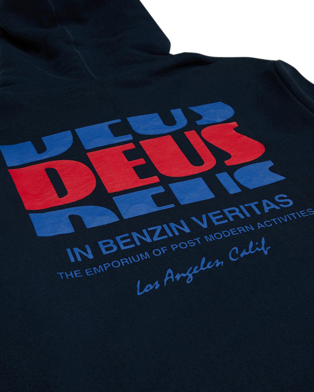 Cruising Deus Hoodie - Navy Product Image