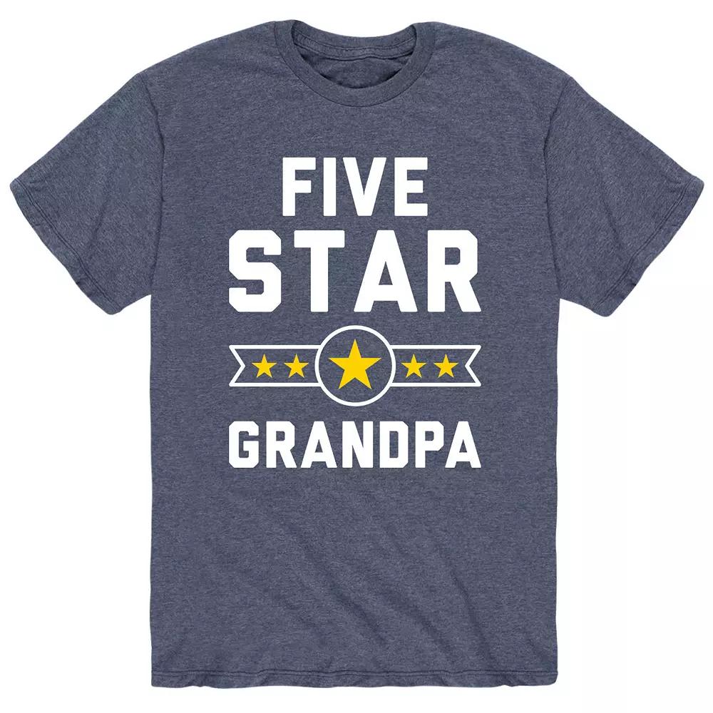 Men's Five Star Grandpa Tee,  Product Image