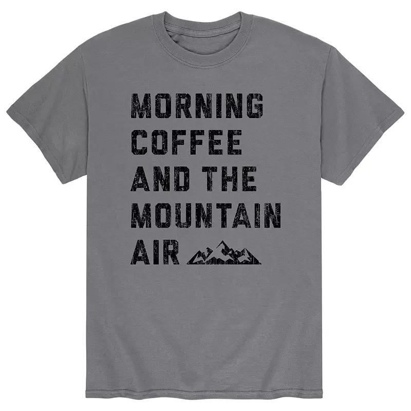 Mens Coffee And Mountain Air Tee Product Image