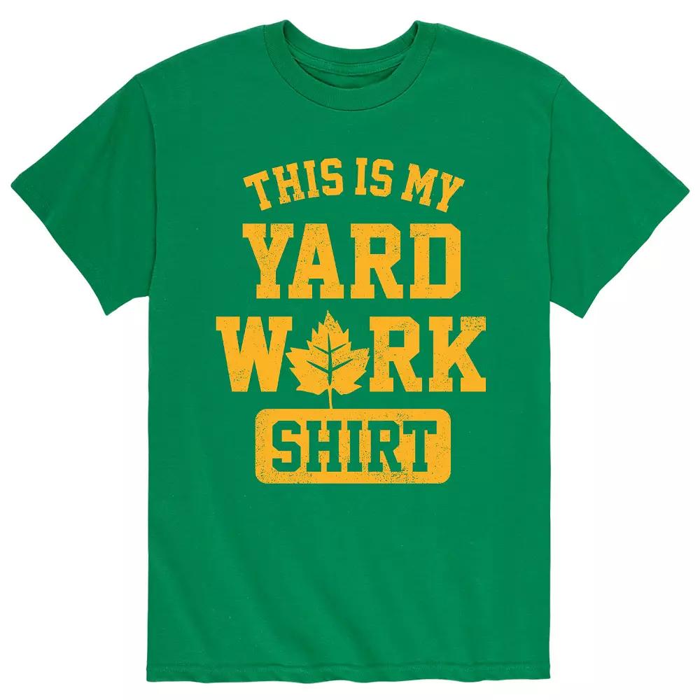 Men's This My Yard Work Shirt Tee,  Product Image