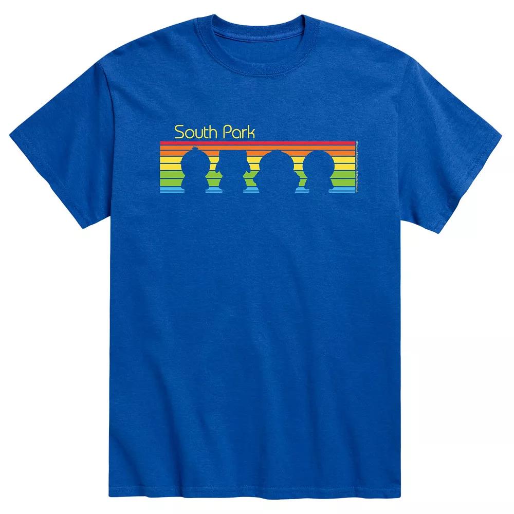 Men's South Park Rainbow Silhouettes Tee,  Product Image