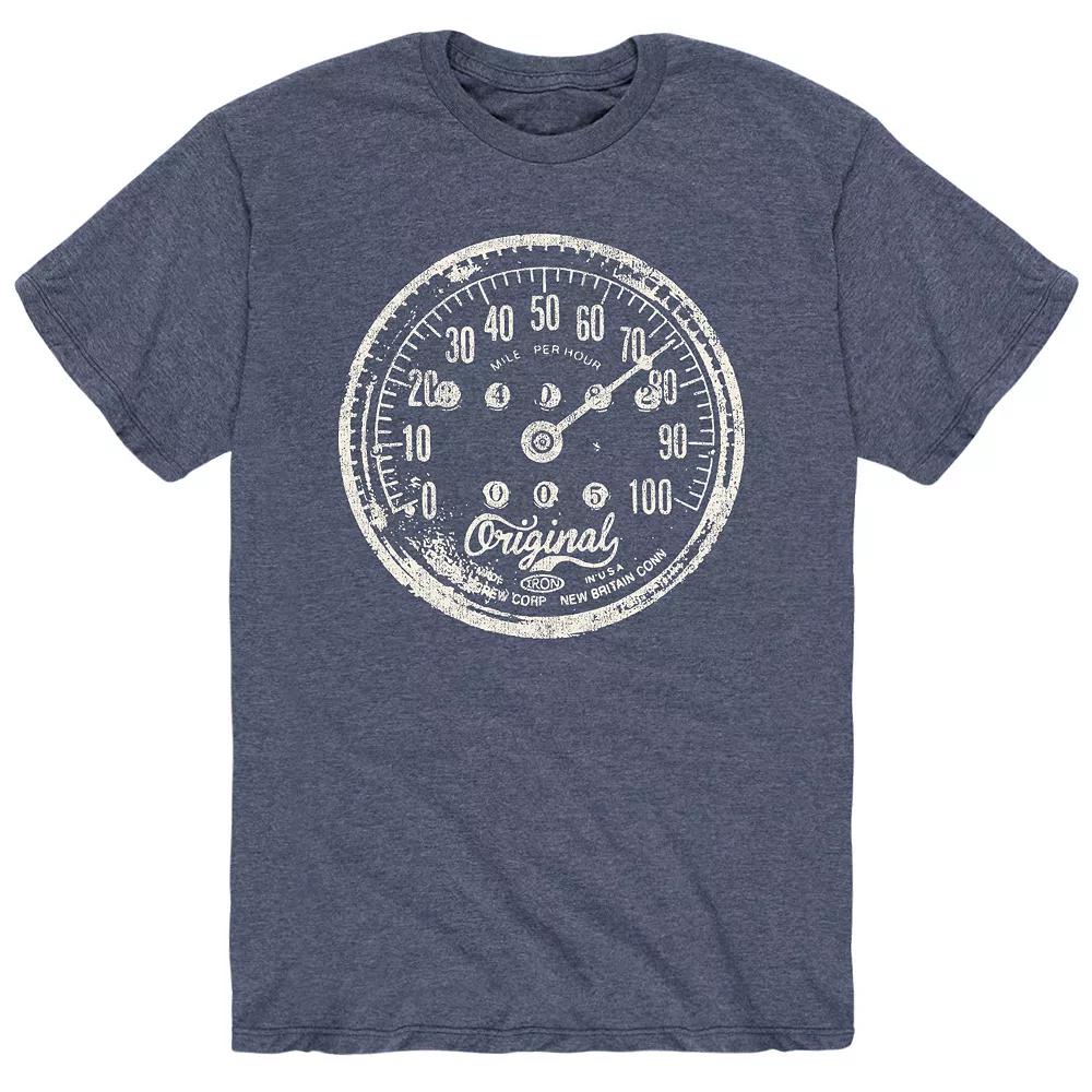 Men's Vintage Motorcycle Speedometer Tee,  Product Image