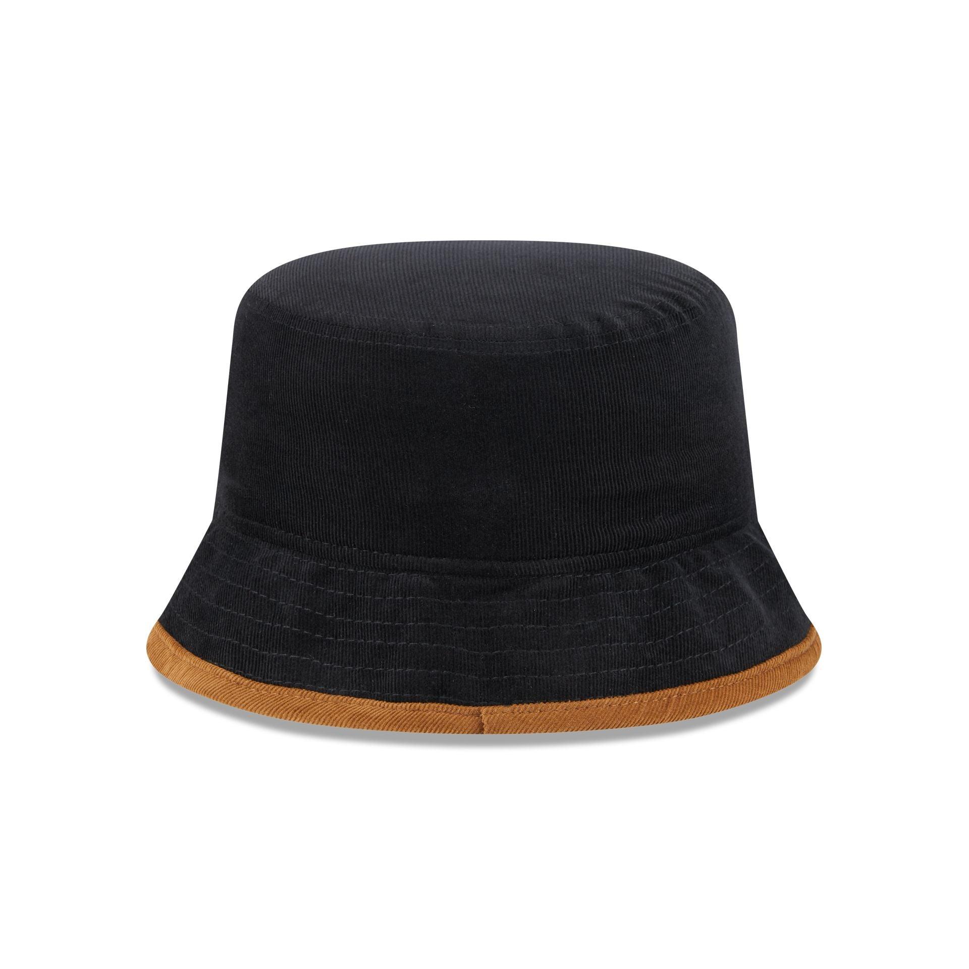 New Era Cap Black Tiramisu Cord Bucket Hat Male Product Image
