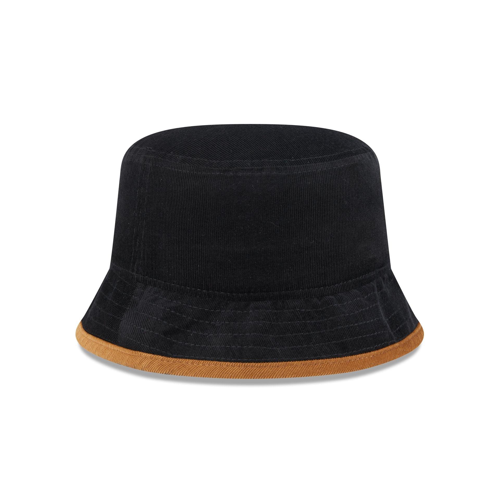 New Era Cap Black Tiramisu Cord Bucket Hat Male Product Image