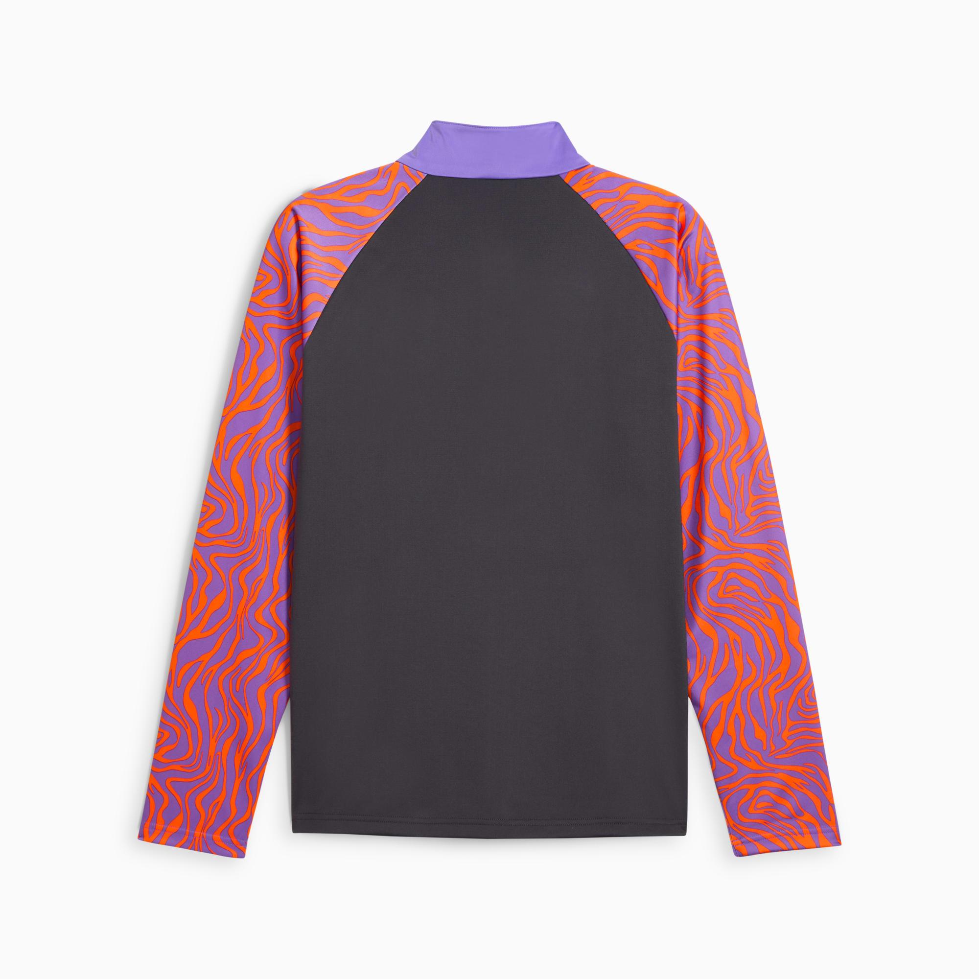 PUMA x NEYMAR Creativity Men's Quarter-Zip Soccer Top in Grey Product Image