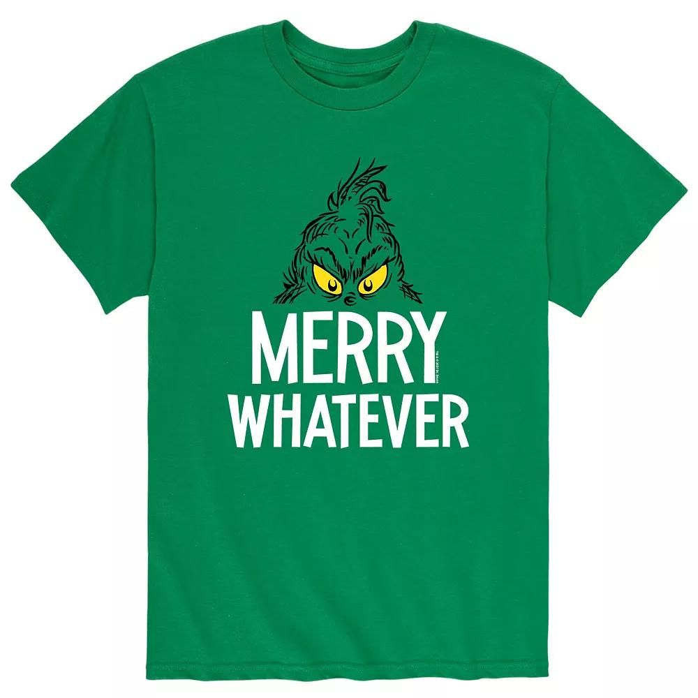 Men's Dr. Seuss The Grinch "Merry Whatever" Tee,  Product Image