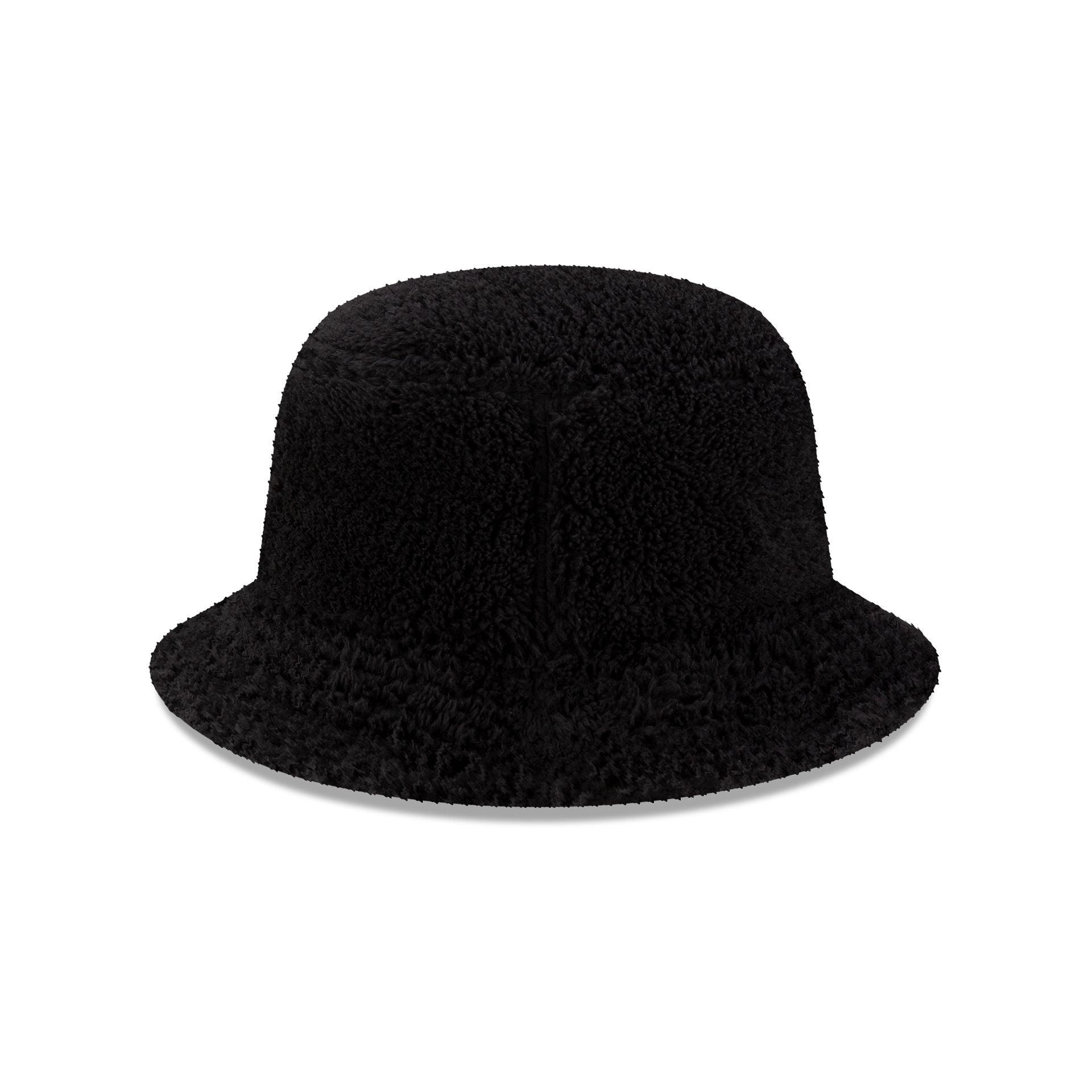 New Era Cap Fleece Black Bucket Hat Male Product Image