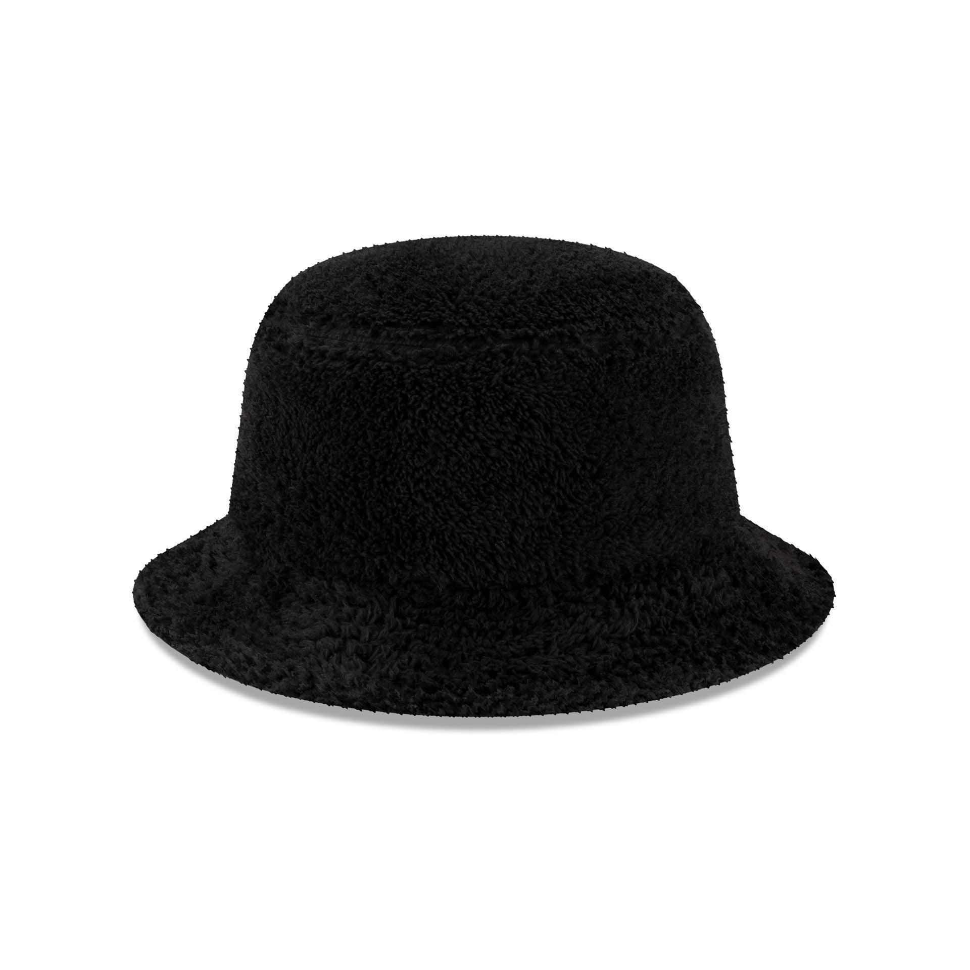 New Era Cap Fleece Black Bucket Hat Male Product Image