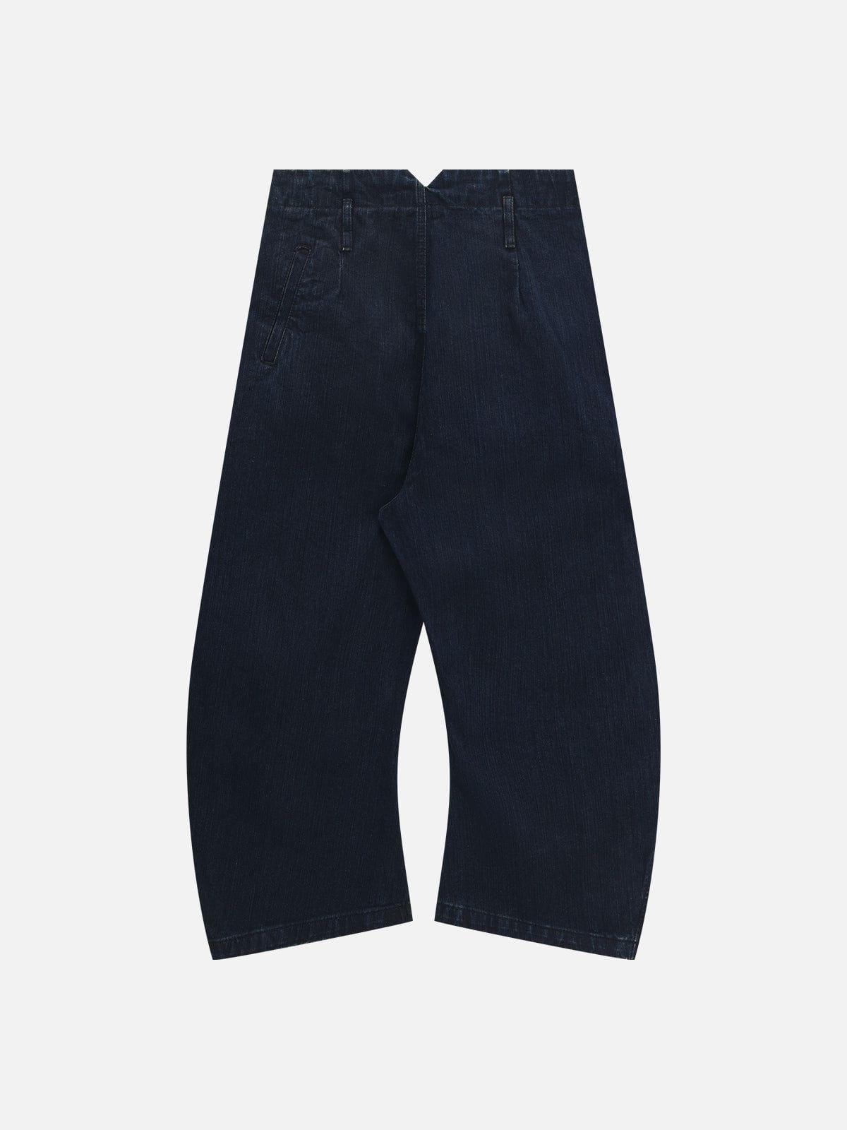 Aelfric Eden Button Fly Super Baggy Barrel Jeans Product Image