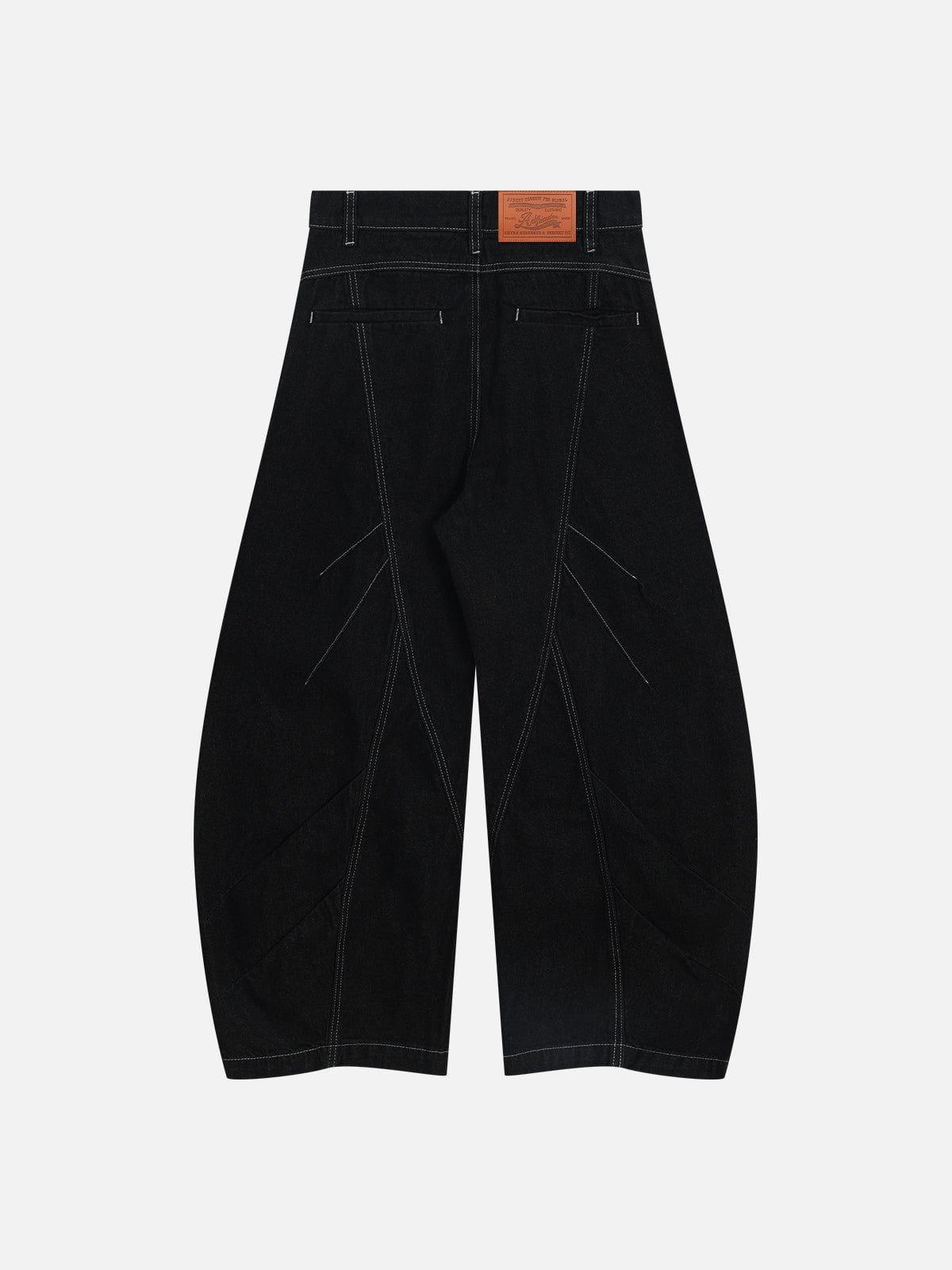 Aelfric Eden Wrinkle Baggy Barrel Jeans Product Image