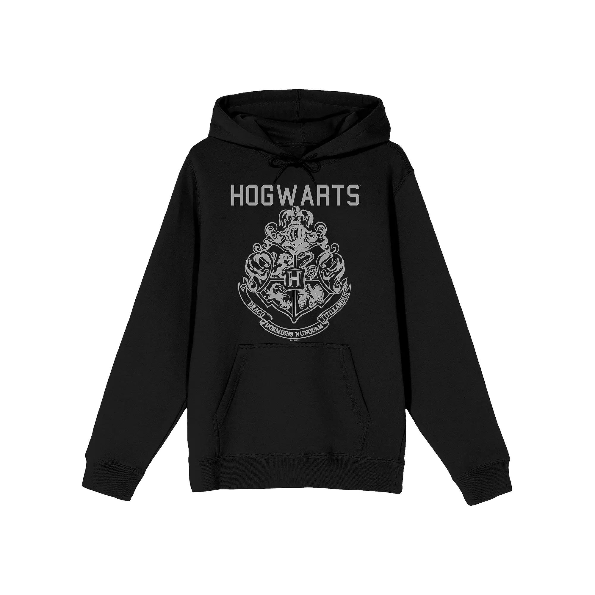 Men's Harry Potter Black & White Hoodie, Size: XXL Product Image