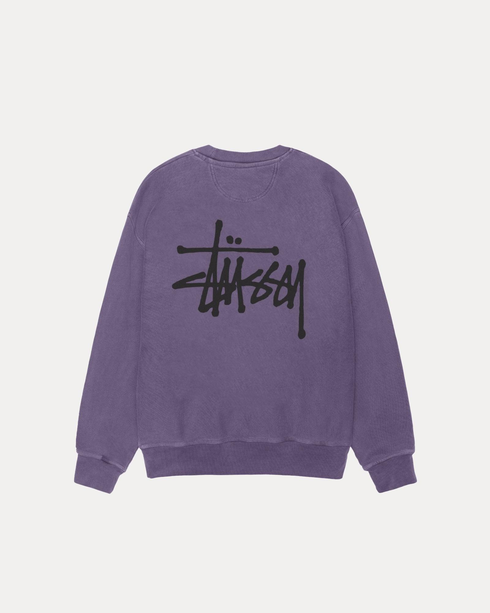 BASIC STÜSSY CREW PIGMENT DYED Male Product Image