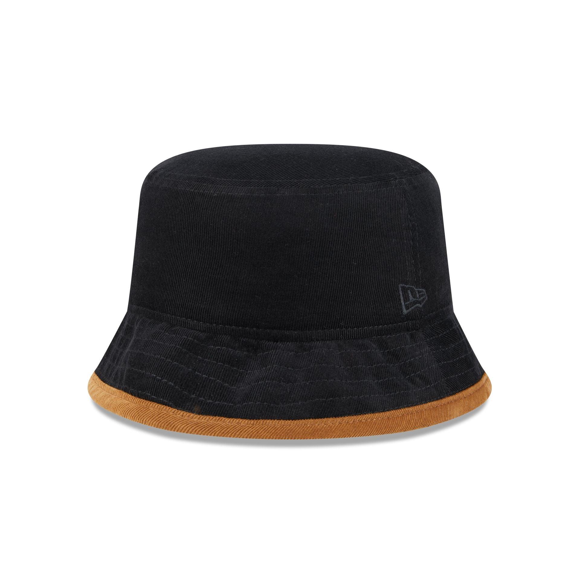 New Era Cap Black Tiramisu Cord Bucket Hat Male Product Image
