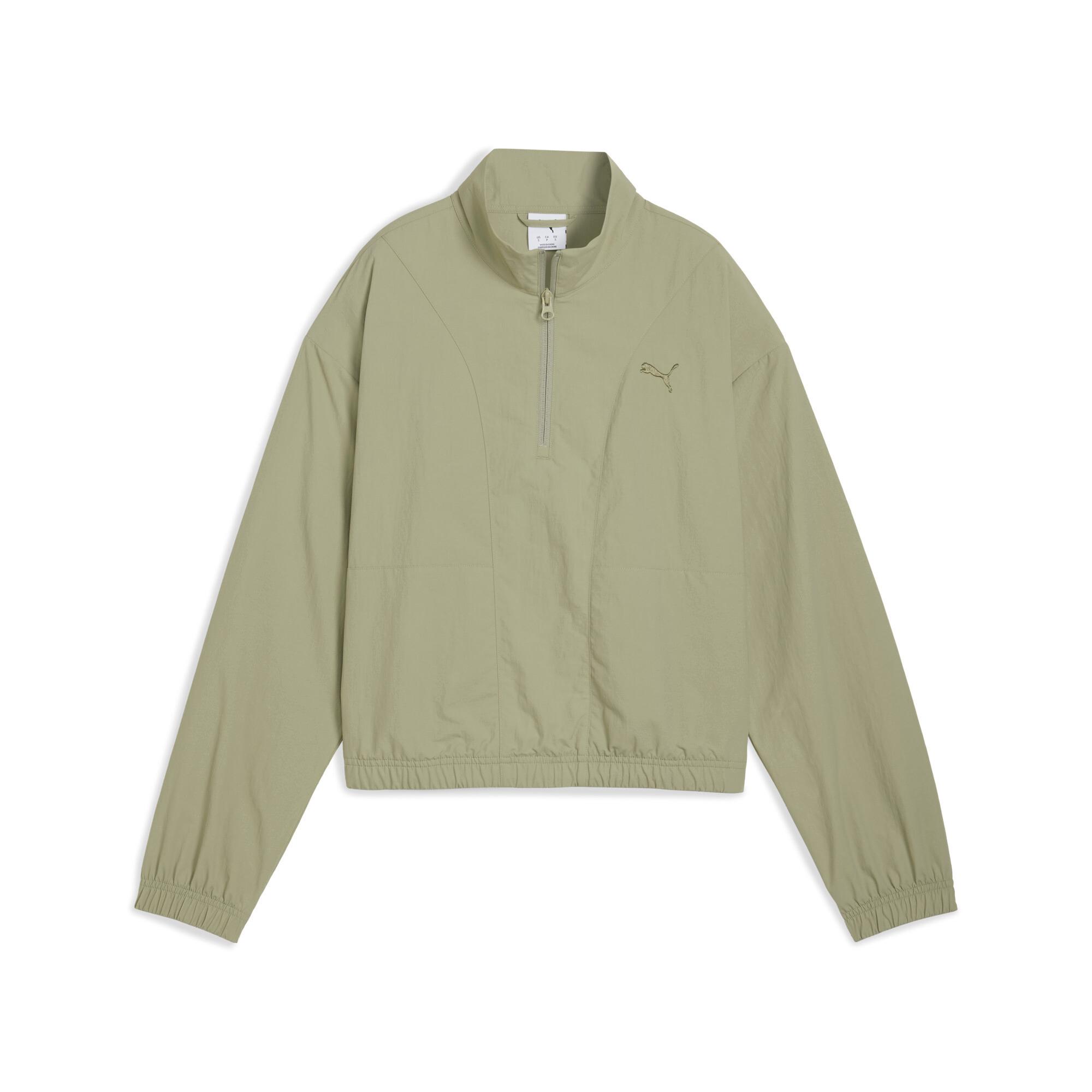 HER Relaxed Half-Zip Crew Women Product Image