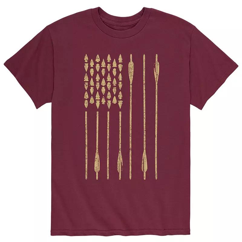 Men's Bow & Arrow American Flag Tee,  Product Image