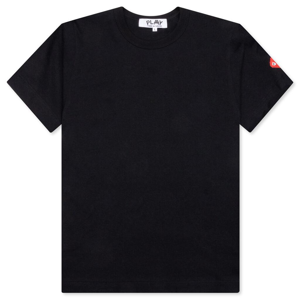 Comme des Garcons PLAY x the Artist Invader Women's S/S Tee - Black Female Product Image