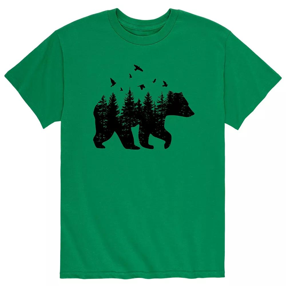 Men's Forest Bear Silhouette Tee,  Product Image
