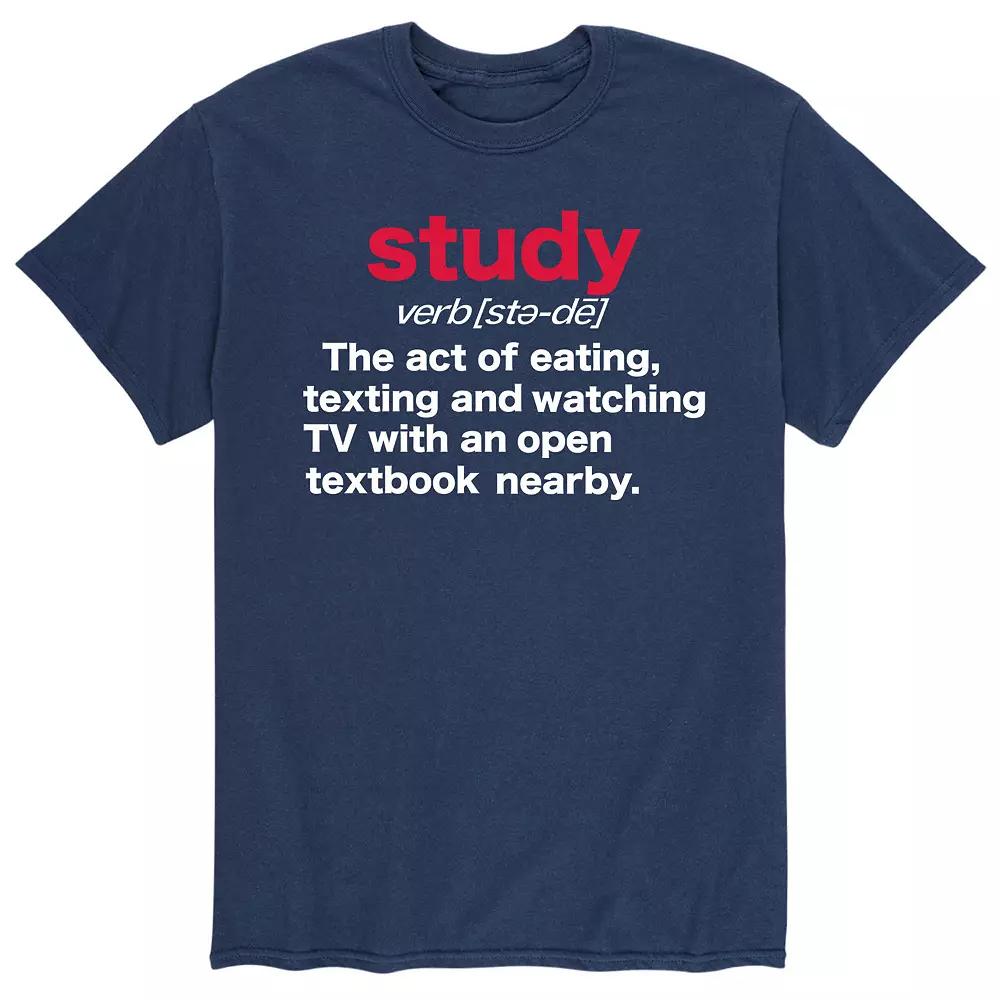 Men's Study Definition Tee,  Product Image