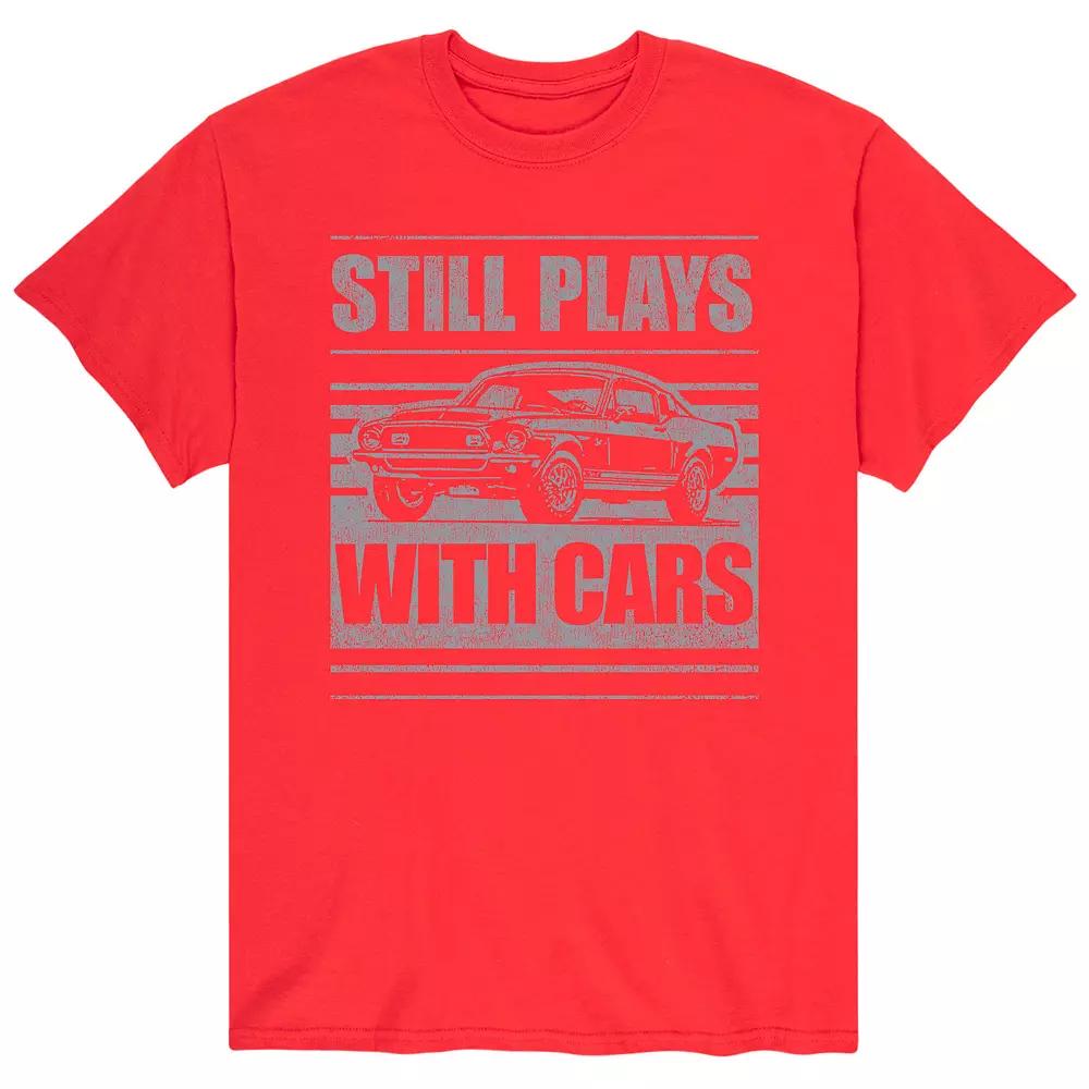 Men's Still Plays With Cars Tee,  Product Image
