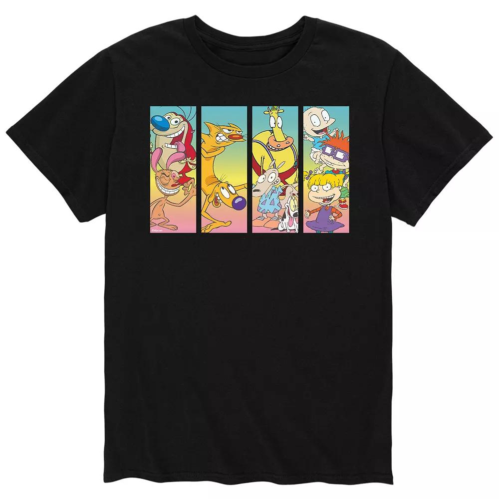 Men's Nick All Stars Rewind 4 Images Tee,  Product Image