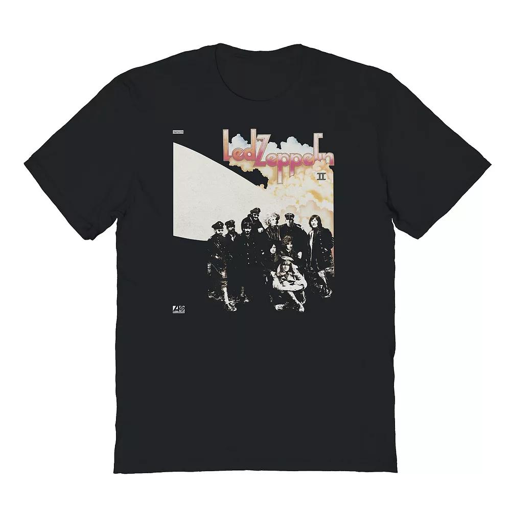 Men's Led Zeppelin LZII Clouds Graphic Tee, Size: Medium, Black Product Image