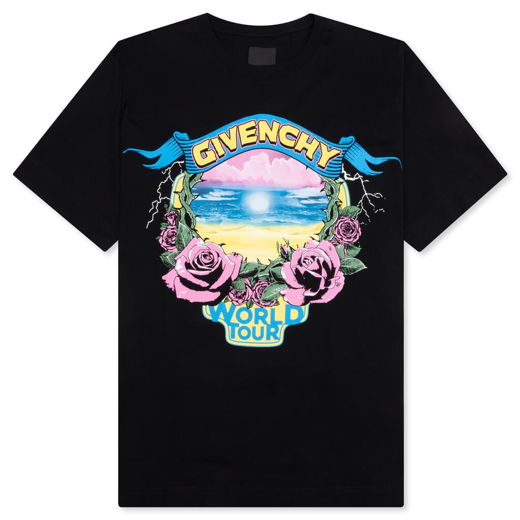 World Tour T-Shirt - Black Male Product Image