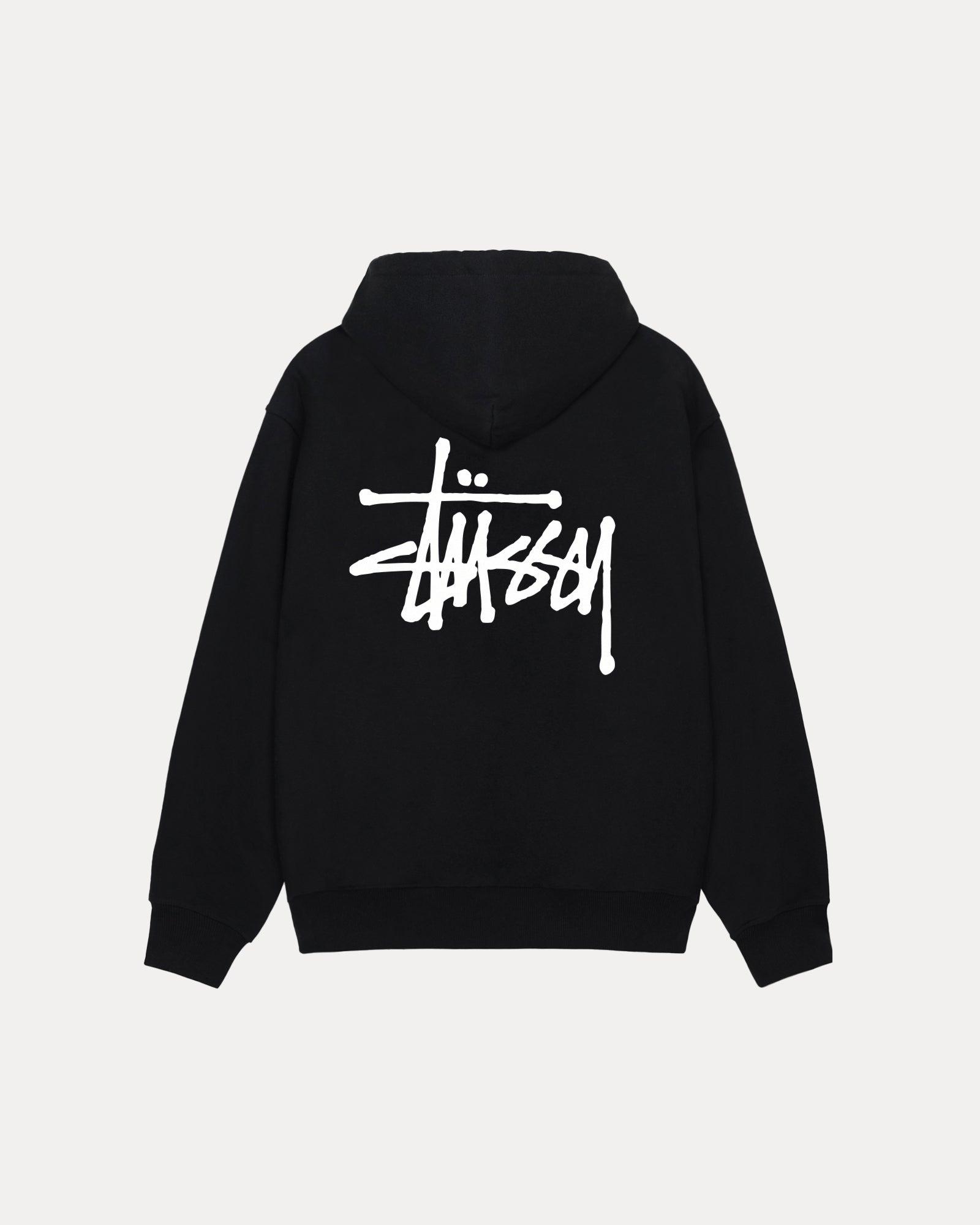 BASIC STÜSSY ZIP HOODIE Male Product Image