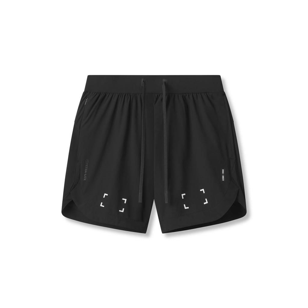 0823. Tetra-Lite® 7" Linerless Short - Black "Space Bracket" Male Product Image