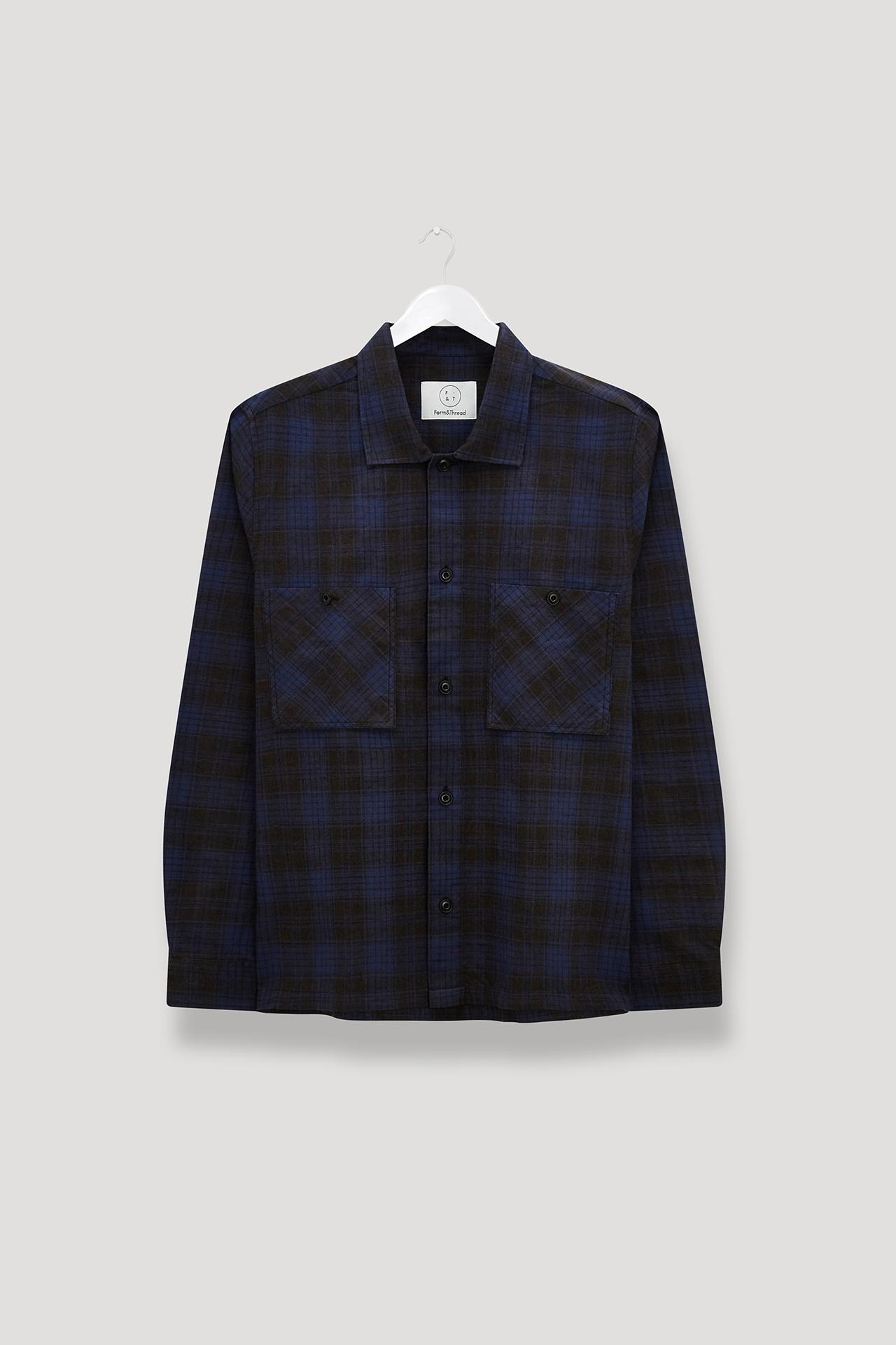 Brushed Form Overshirt. Product Image