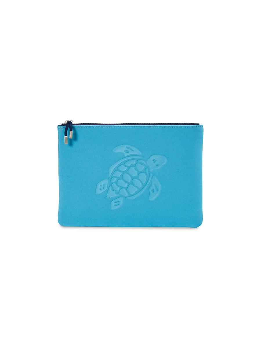 Mens Embossed Turtle Zip-Up Pouch Product Image