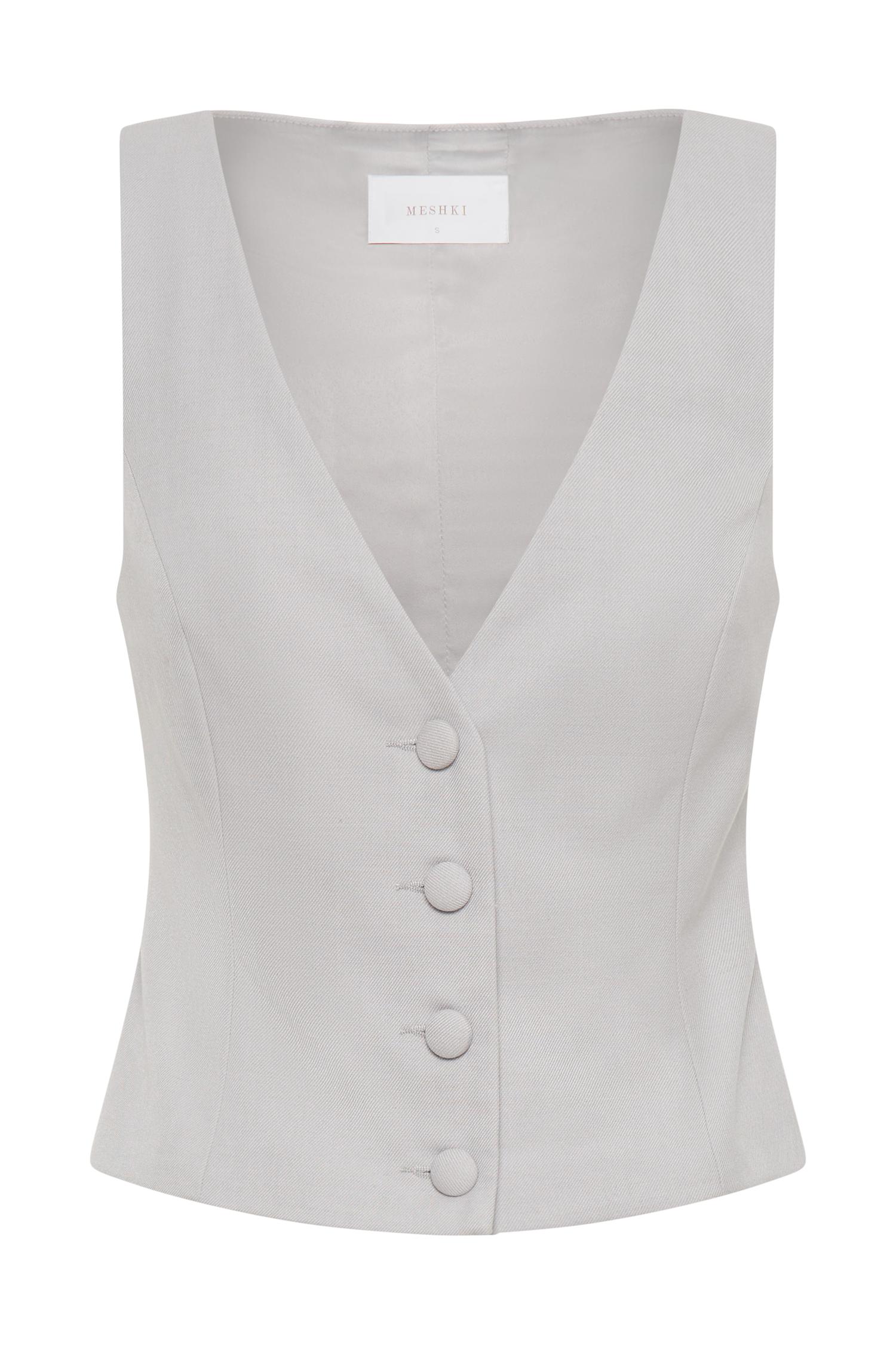 Aspen Suiting Vest - Grey Product Image
