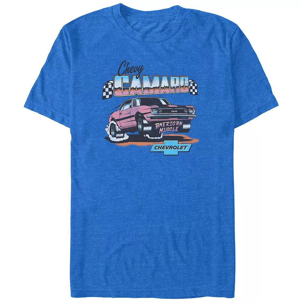 Big & Tall Chevy Camaro American Muscle Graphic Tee, Men's,  Product Image