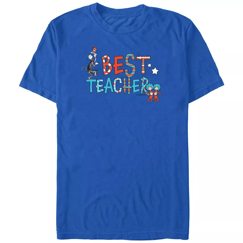 Men's Dr. Seuss Best Teacher Graphic Tee,  Product Image