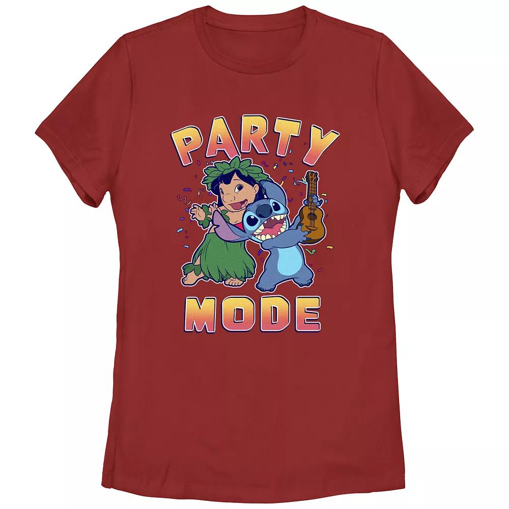 Disney's Lilo & Stitch Women's Party Mode Tee, Girl's,  Product Image