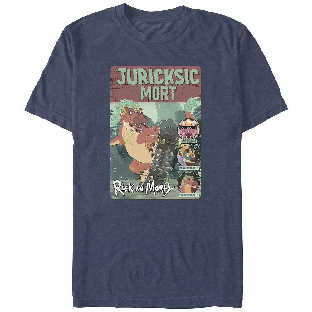 Men's Rick And Morty Jurassic Mort Graphic Tee,  Product Image