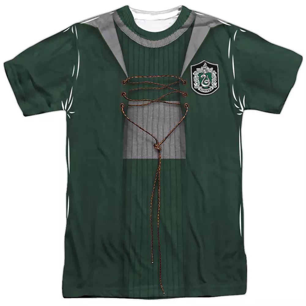 Men's Harry Potter Slytherin Quidditch Uniform Sublimated Graphic Tee,  Product Image