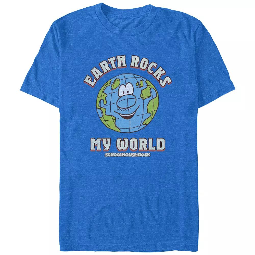 Men's Schoolhouse Rock! Earth Rock My World Graphic Tee,  Product Image