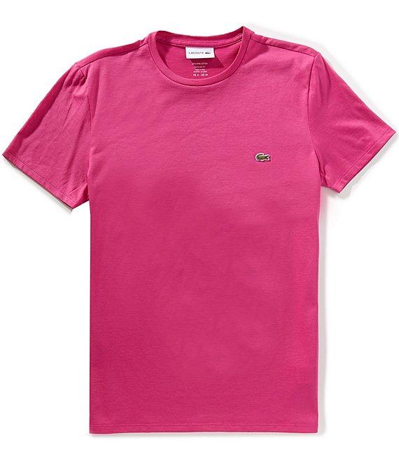 Lacoste Pima Cotton Jersey Short Sleeve T-Shirt Product Image